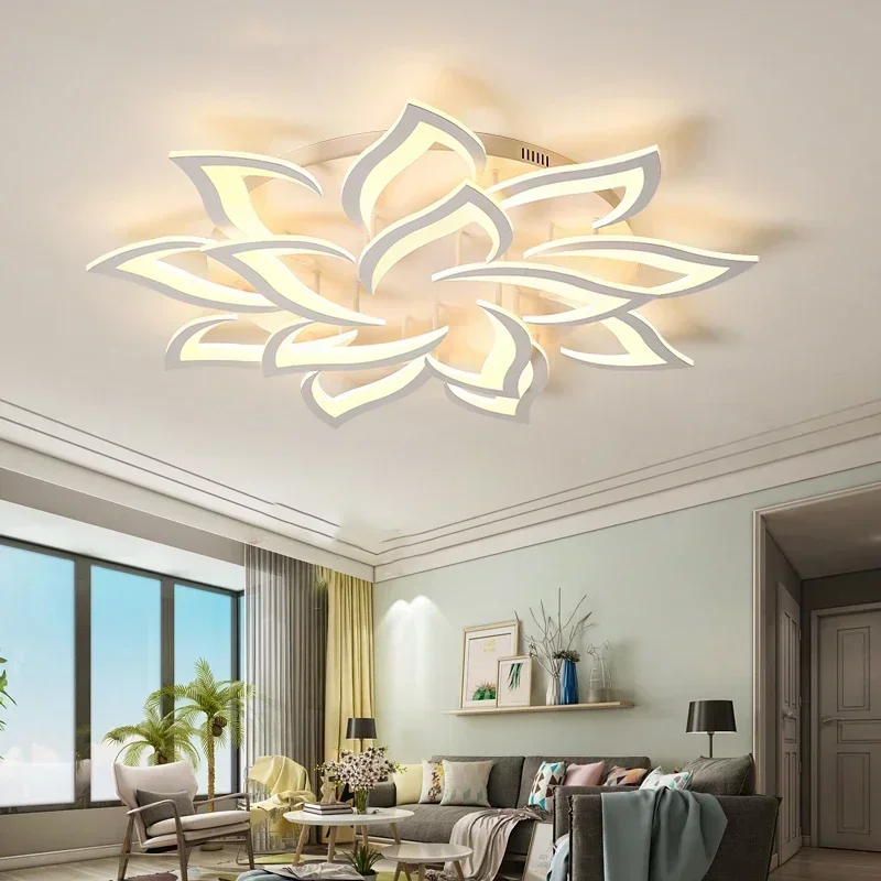 مصمم LED البتلة الثريا غرفة ال - مراجعة Interior Design Luxury Living Room وسعره