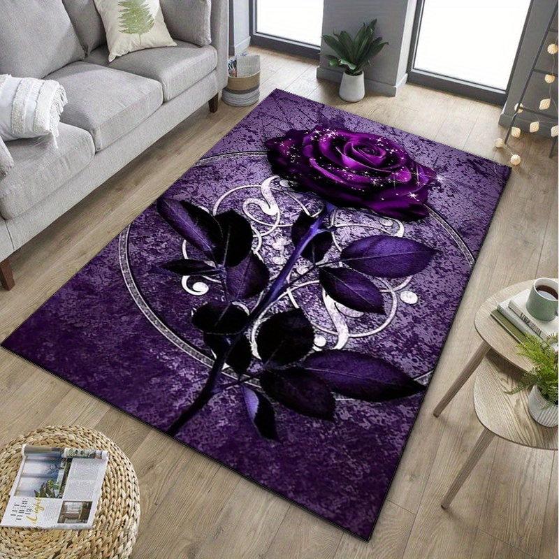 سجادة أوراق أرجوانية لديكور ال - مراجعة Interior Design Luxury Living Room وسعره