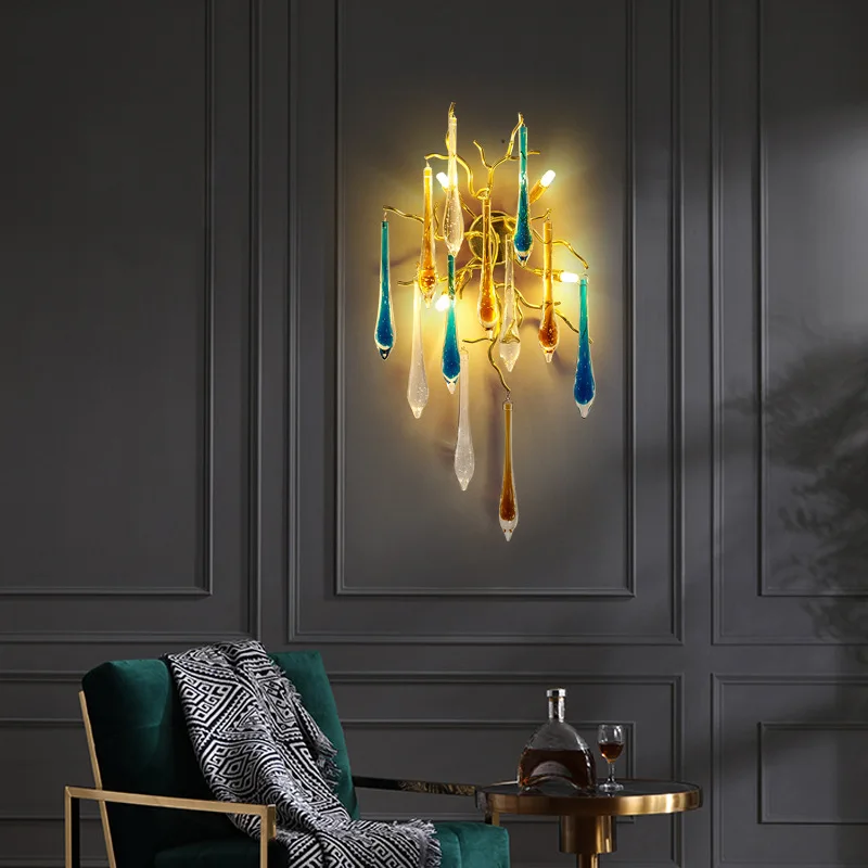 الشمال الفاخرة الملونة كريستال - مراجعة Interior Design Luxury Living Room وسعره