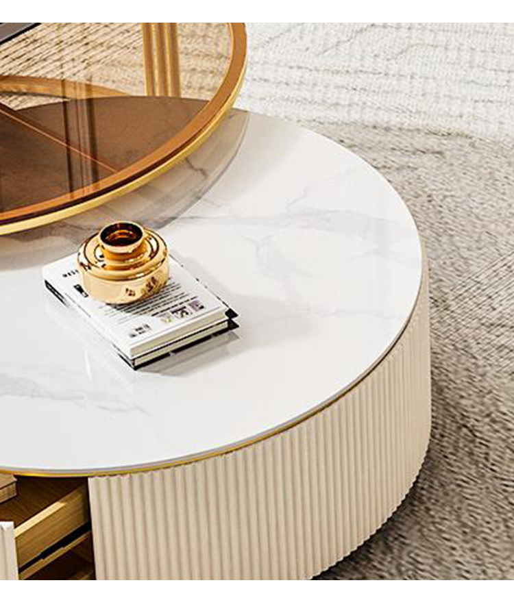 طاولة قهوة عصرية فاخرة من الرخ - مراجعة Interior Design Luxury Living Room وسعره