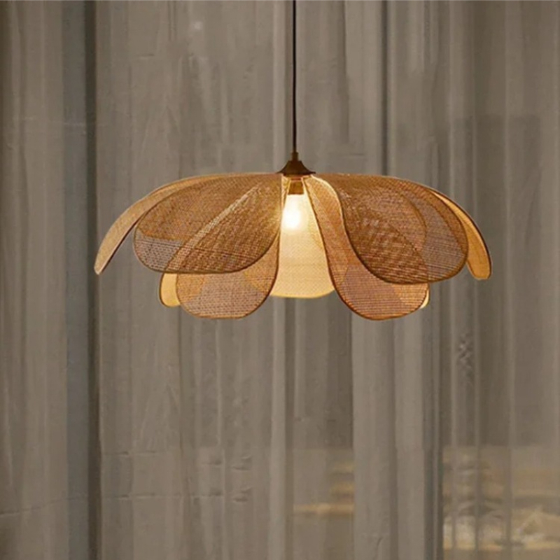 مصباح معلق ياباني من الخيزران  - مراجعة Interior Design Zen Style وسعره
