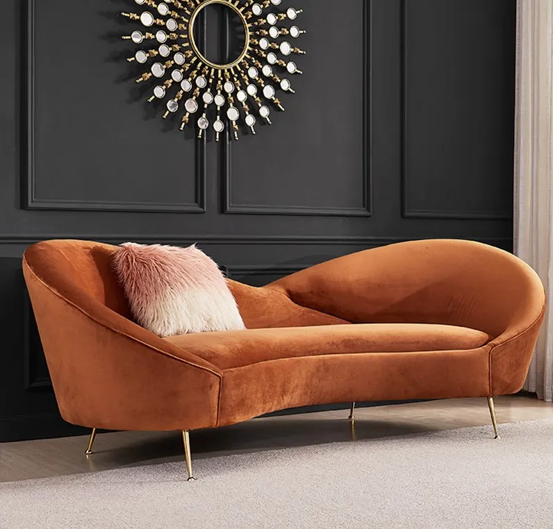 -أريكة قماشية فاخرة خفيفة ذات  - مراجعة Interior Design Luxury Living Room وسعره